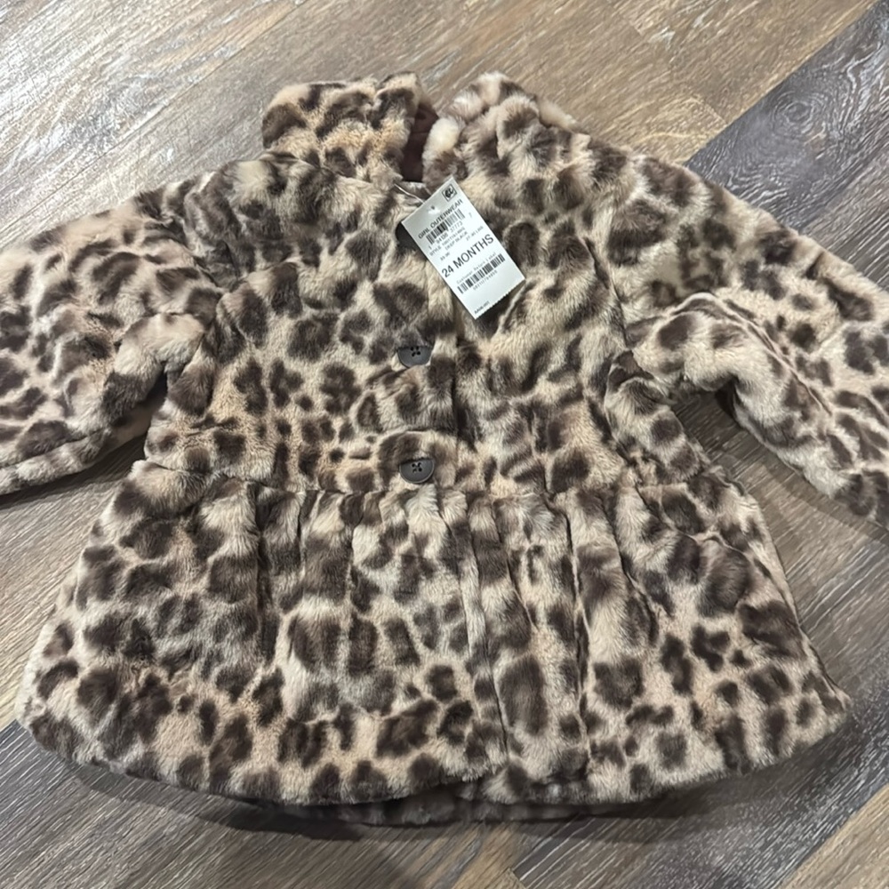 New Leopard Girl Outwear coat
